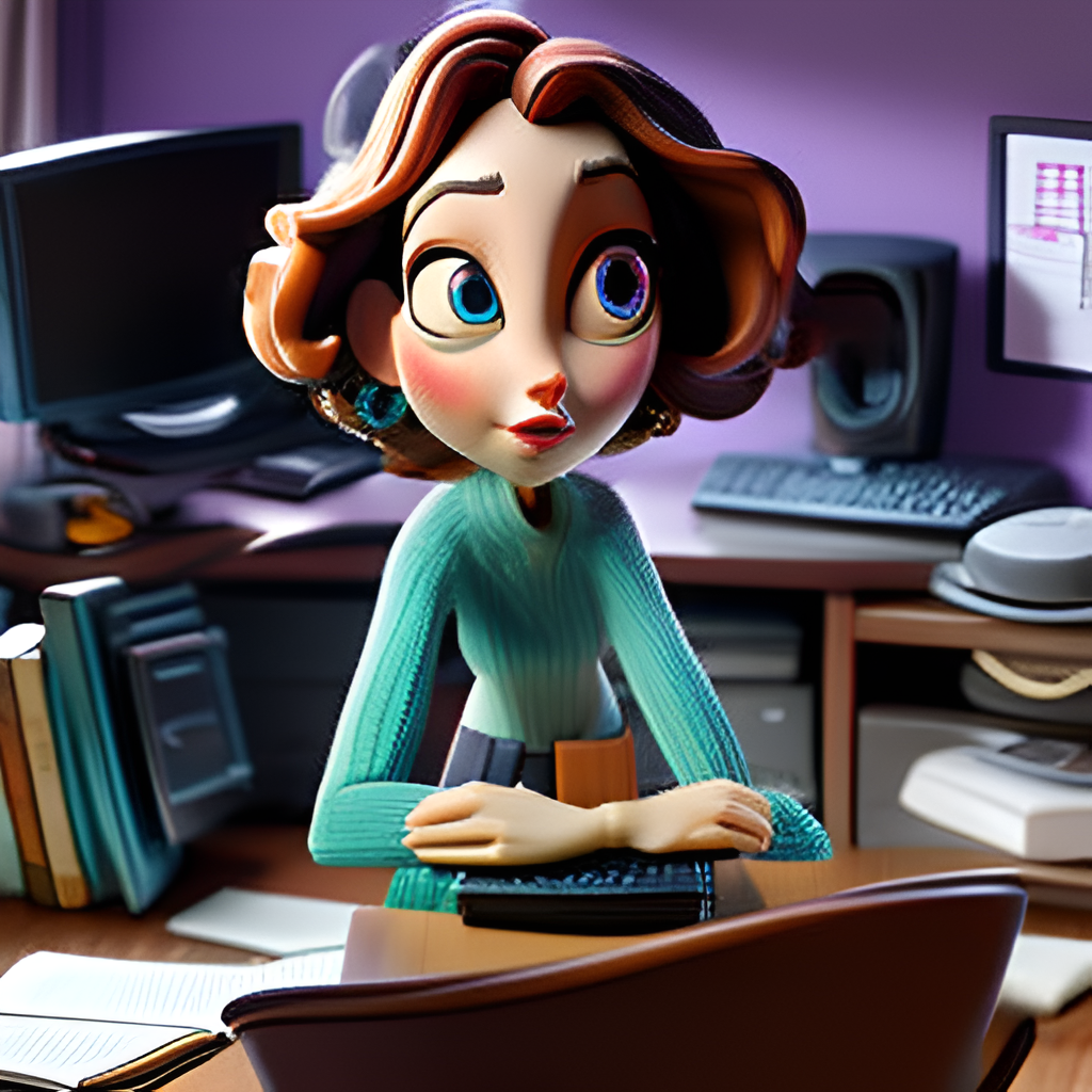 Clean and organized home office desk with laptop and desk organizer set.